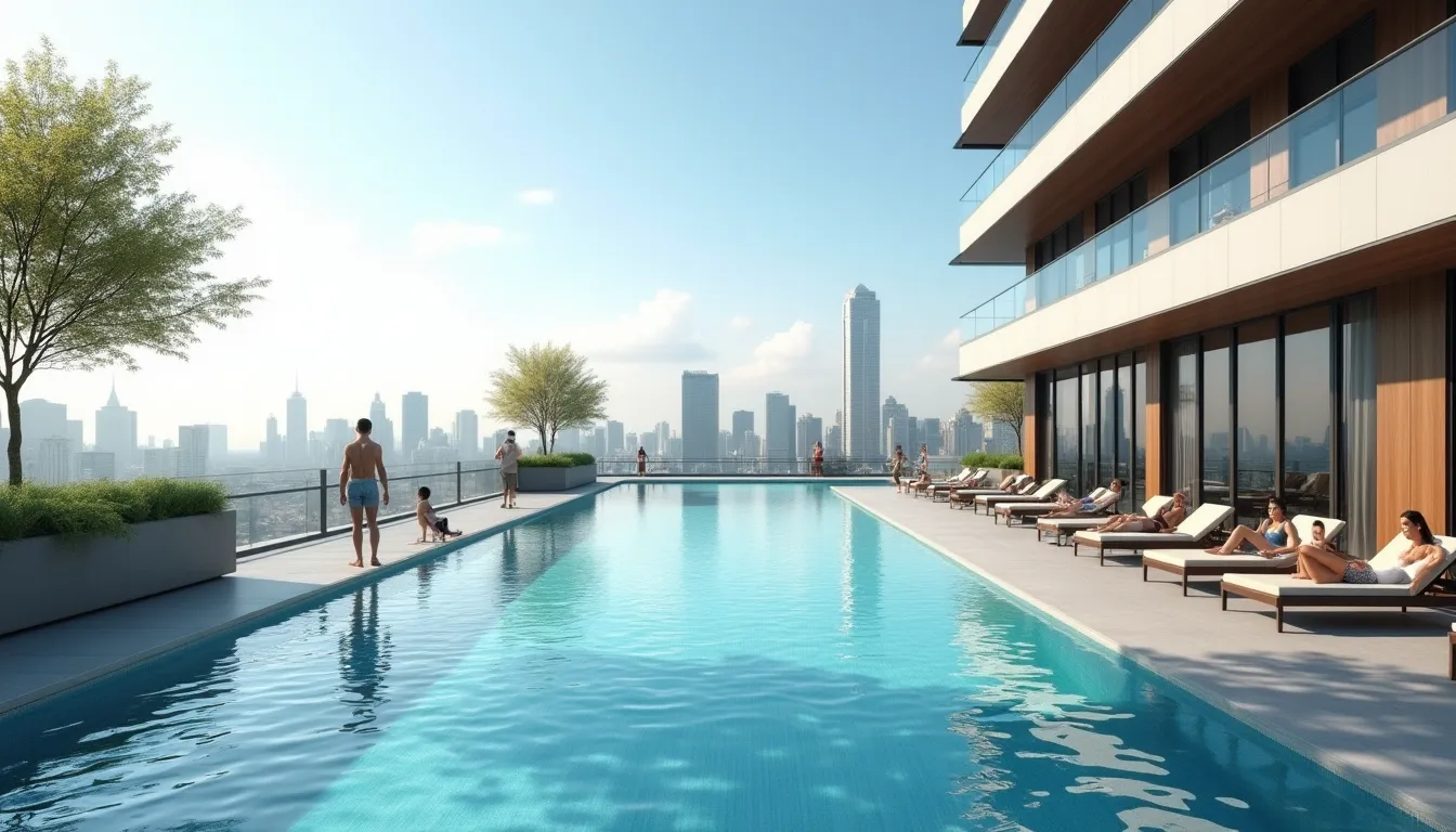 Architektur-Highlight swimmingpool hochhaus – Mehr als nur Badespaß