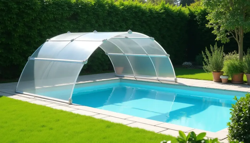 Entdecken Sie die Vorteile einer Poolüberdachung Intex für Ihren Gartenpool