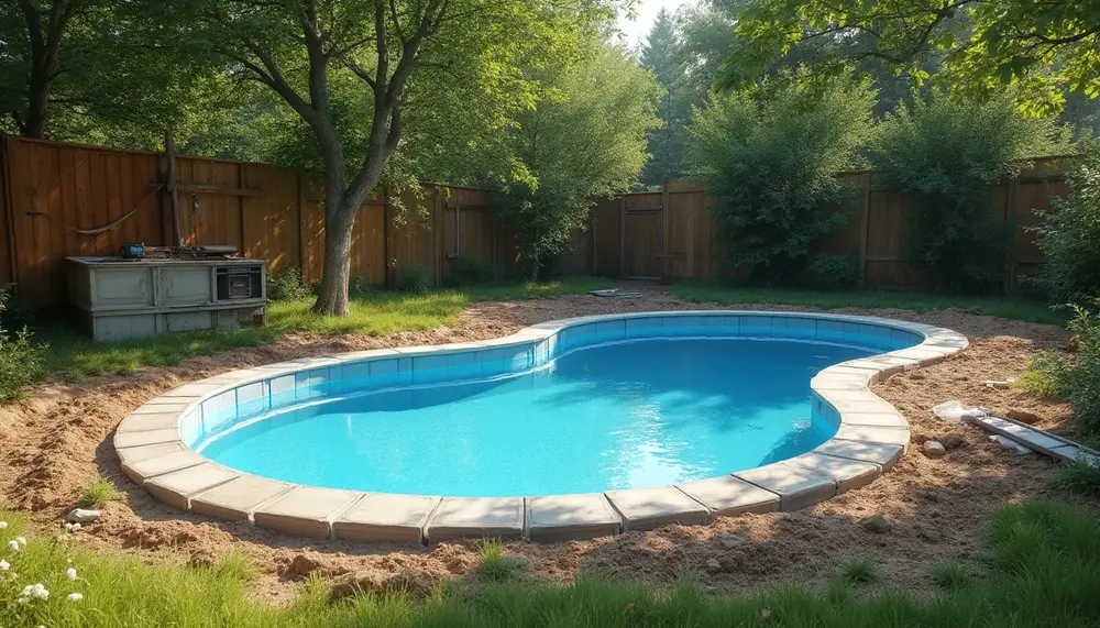 Schwimmbecken DIY: Anleitung für den Bau im eigenen Garten