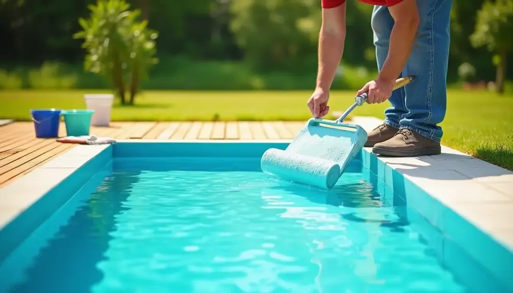 schwimmbecken polyester streichen: Anleitung und Farbauswahl für ein neues Pool-Design