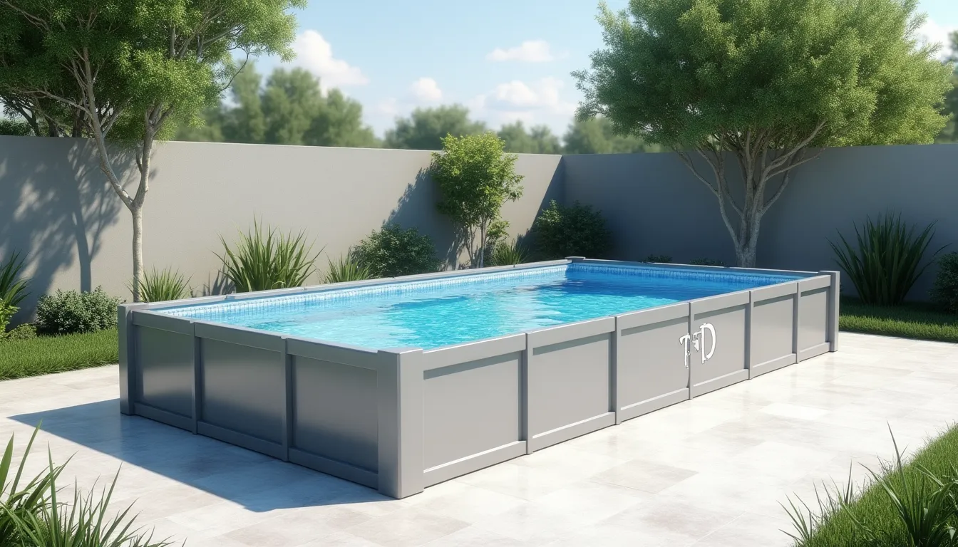schwimmbecken rechteckig freistehend: Vorteile, Design & Aufbau