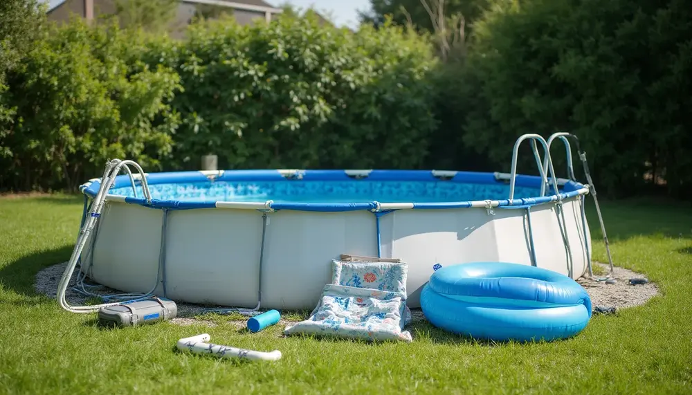 Swimmingpool Sperrmüll: So entsorgen Sie Ihren alten Pool richtig